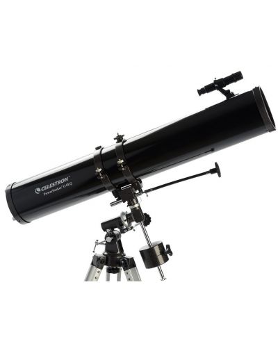 Телескоп Celestron - PowerSeeker 114EQ, черен - 4