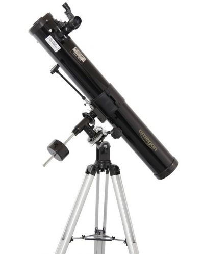 Телескоп Omegon - N 76/900 EQ-2, черен - 2