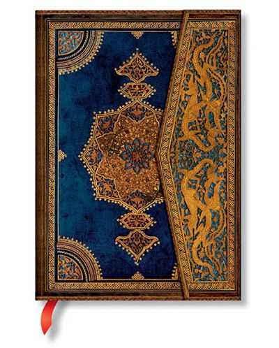 Тефтер Paperblanks Safavid - Indigo, 13 х 18 cm, 72 листа - 1