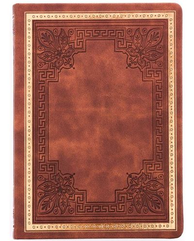 Тефтер Victoria's Journals Old Book - А5, кафяв - 1