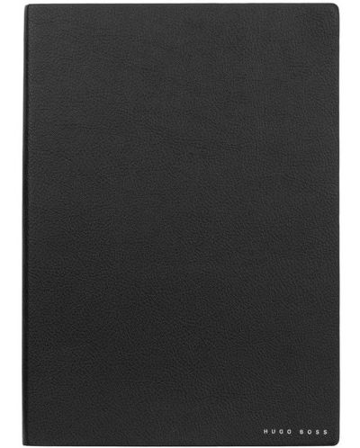 Тефтер Hugo Boss Essential Storyline - A6, бели листа, черен - 2