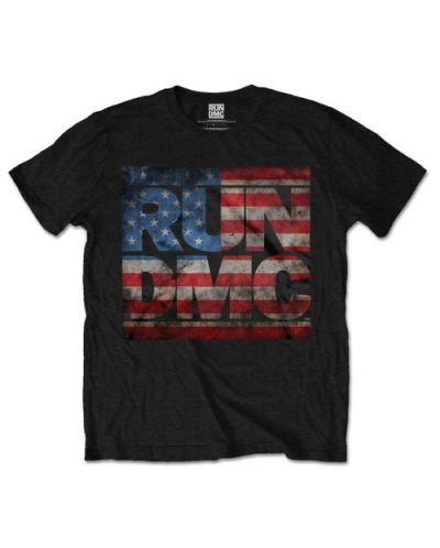 Тениска Rock Off Run DMC - Americana Logo - 1