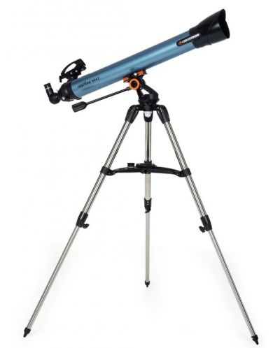Телескоп Celestron - AstroMaster 80 AZ, 80/900, син - 1