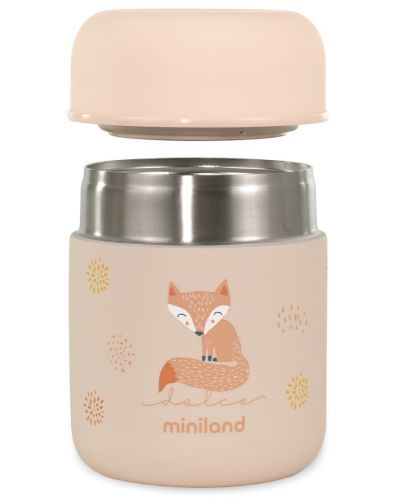 Термос за храна Miniland - Candy, 280 ml, розов - 2
