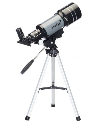 Телескоп Levenhuk - Blitz 70s Base, черен/сив - 4
