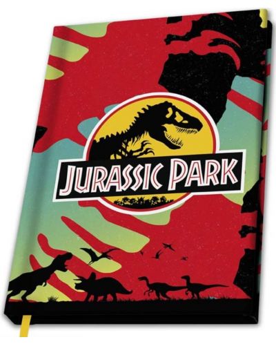 Тефтер ABYstyle Movies: Jurassic Park - Dinosaur Kingdom, формат A5 - 1