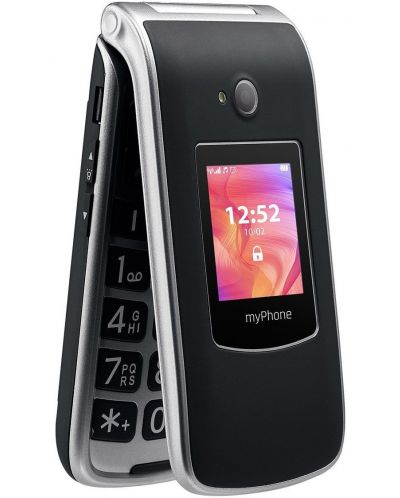 Мобилен телефон myPhone - Rumba 2, 2.4", 32MB, черен - 3