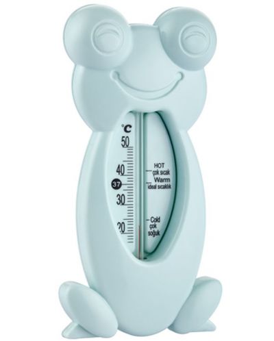 Термометър за баня Babyjem - Зелена жабка - 1