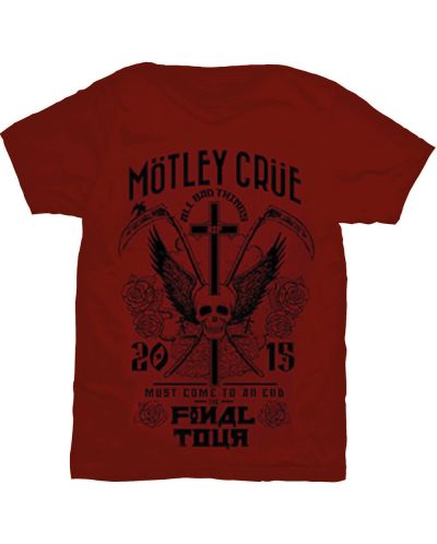 Тениска Rock Off Motley Crue - Final Tour - 1
