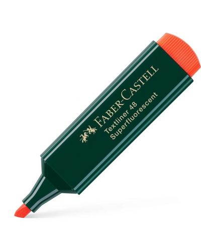 Текст маркер Faber-Castell 48 - Оранжев - 1