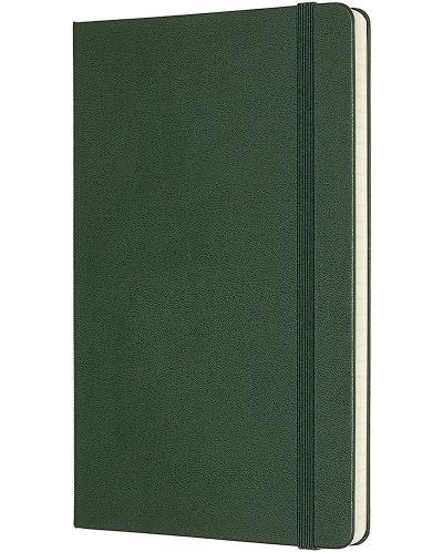 Тефтер с твърди корици Moleskine Classic Ruled - Зелен, линирани листове - 2