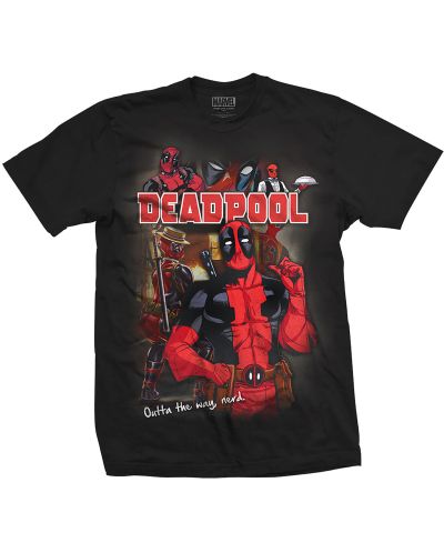 Тениска Marvel Comics: Deadpool Homage, черна - 1