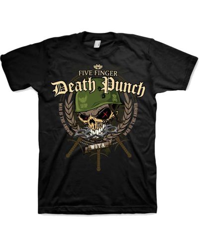 Тениска Rock Off Five Finger Death Punch - War Head - 1