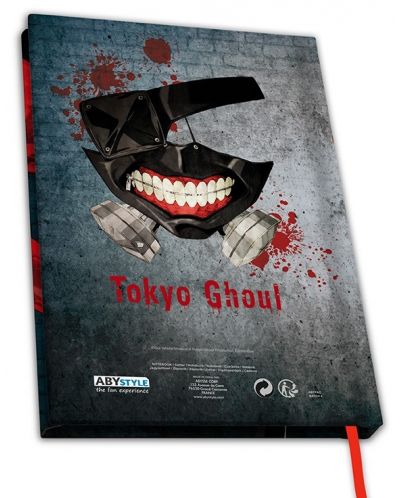 Тефтер ABYstyle Animation: Tokyo Ghoul - Ken Kaneki, А5 - 2