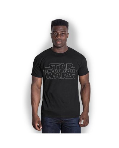Тениска Rock Off Star Wars - Episode VII Force Awakens Logo - 1