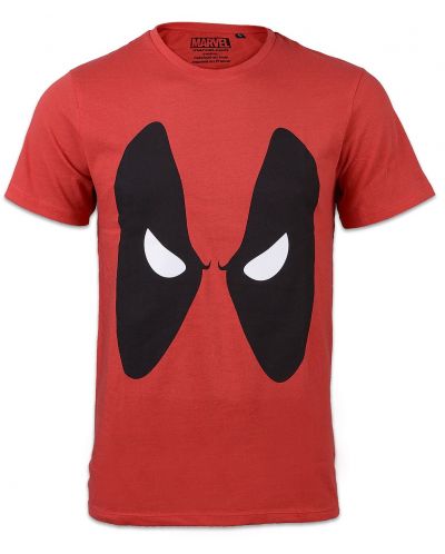 Тениска Deadpool - Angry Eyes, червена, размер M (разопакован) - 1