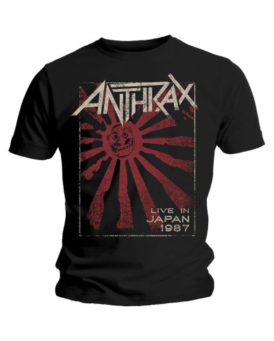 Тениска Rock Off Anthrax - Live in Japan - 1