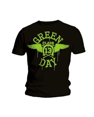 Тениска Rock Off Green Day - Neon Black - 1