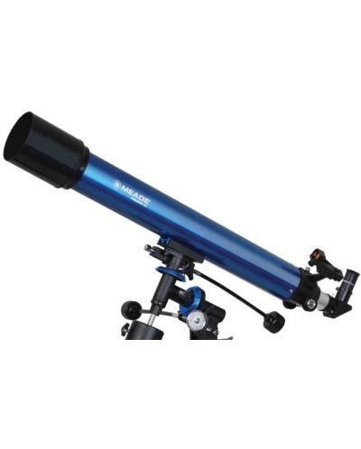 Телескоп Meade - Polaris 90 mm EQ, рефракторен, син - 3