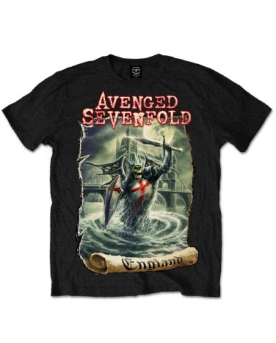 Тениска Rock Off Avenged Sevenfold - England - 1