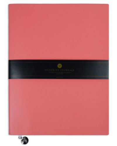 Тефтер Victoria's Journals Smyth Flexy - Оранжев, пластична корица, 96 листа, В5 - 1