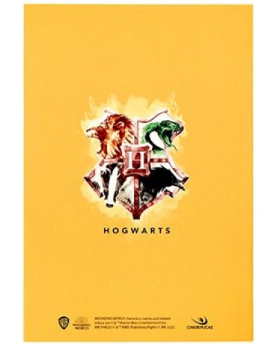 Тефтер Cinereplicas Movies: Harry Potter - Hufflepuff (Badger) - 2