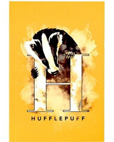 Тефтер Cinereplicas Movies: Harry Potter - Hufflepuff (Badger) - 1