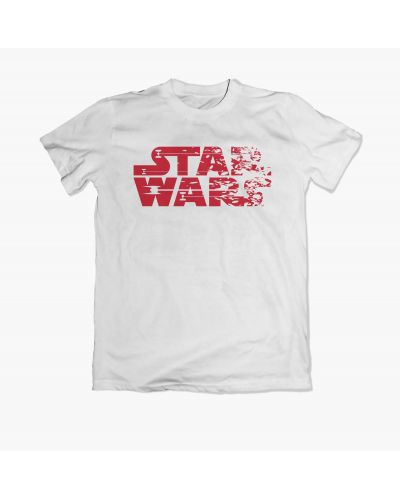 Тениска Star Wars - Logo, бяла - 1