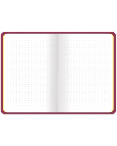 Тетрадка Keskin Color - Bullet Journal, 80 листа, на точки, лилава - 2