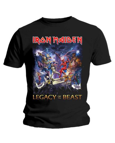 Тениска Rock Off Iron Maiden - Legacy of the Beast - 1