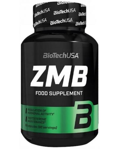 ZMB, 60 капсули, BioTech USA - 1