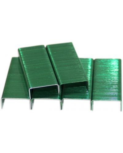 Телчета за телбод Kangaro - №10, зелени, 1000 броя - 1