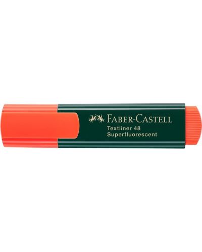Текст маркер Faber-Castell 48 - Оранжев - 3