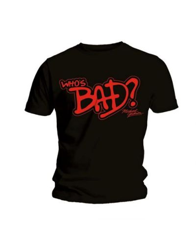 Тениска Rock Off Michael Jackson - Who's Bad - 1