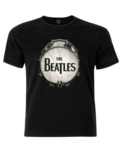 Тениска Rock Off The Beatles Fashion - Drum with Caviar Bead Application - 1