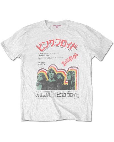 Тениска Rock Off Pink Floyd - Japanese Poster - 1