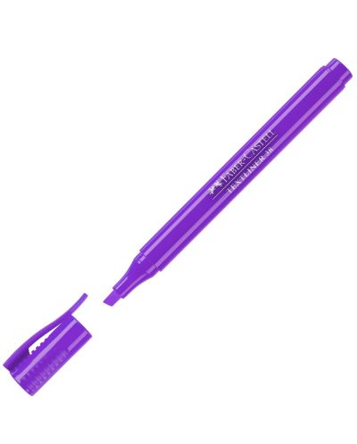 Текст маркер Faber-Castell Slim 38 - Виолетов - 1