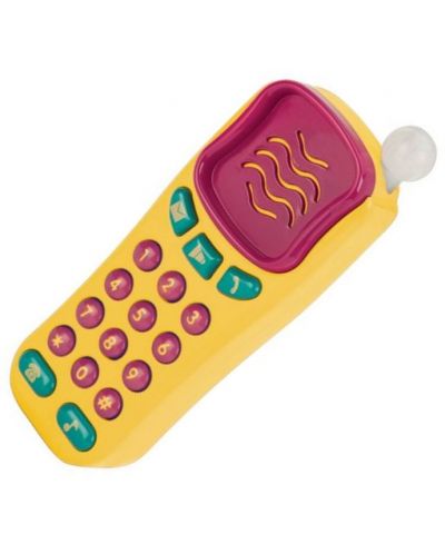 Детска играчка Battat - Телефон, със светлина и звук - 1