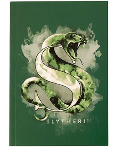 Тефтер Cine Replicas Movies: Harry Potter - Slytherin (Serpent) - 1