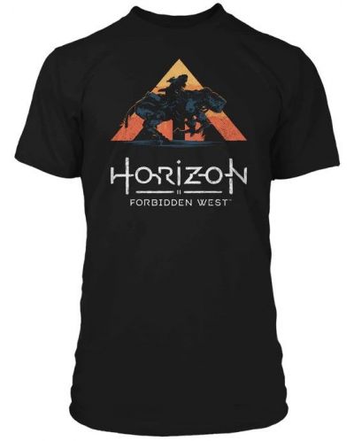 Тениска JINX Games: Horizon Forbidden West - Aloy Rides - 1