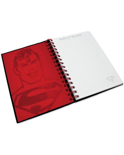 Тефтер ABYstyle DC Comics: Superman - Graphic, със спирала, формат A5 - 3