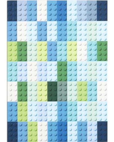 Тефтер Chronicle Books Lego - Brick, 72 листа - 1