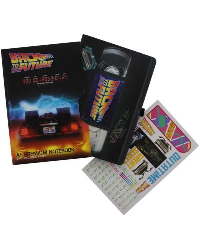 Тефтер Pyramid Movies: Back to the Future - VHS, формат А5 - 4