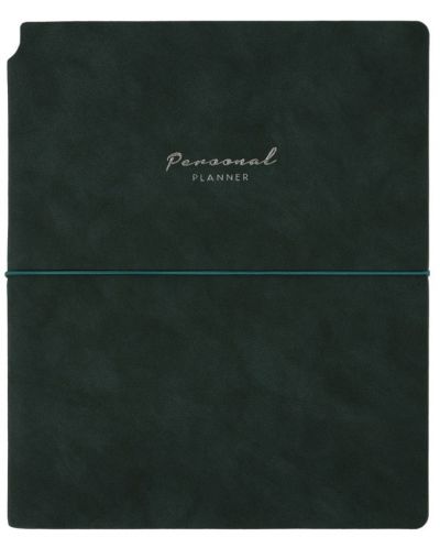 Тефтер Victoria's Journals Kuka - Тъмнозелен, пластична корица, 96 листа, В5 - 1