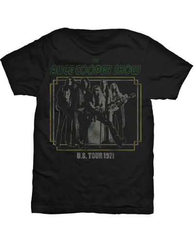 Тениска Rock Off Alice Cooper - US Tour 1971 - 1