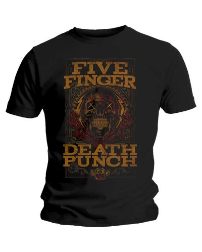 Тениска Rock Off Five Finger Death Punch - Wanted - 1