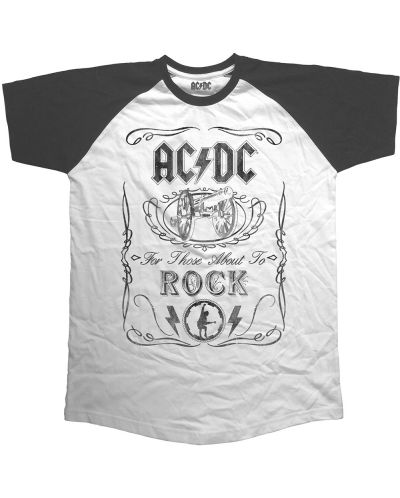 Тениска Rock Off AC/DC - Cannon Swig Vintage - 1