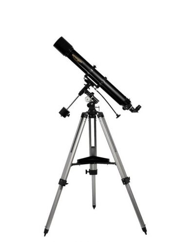 Телескоп Omegon - AC 90/1000 EQ-2, черен - 1