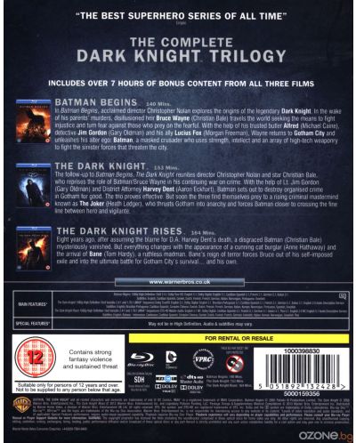 The Dark Knight Trilogy (Blu-Ray) - 2