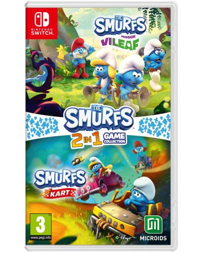 The Smurfs - Mission Vileaf + Smurfs Kart (Nintendo Switch) - 1